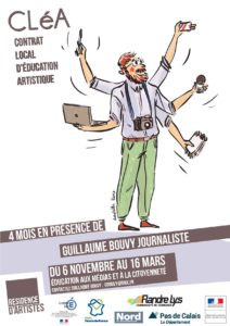 Résidence d'éducation aux médias et à la citoyenneté dans le Nord
